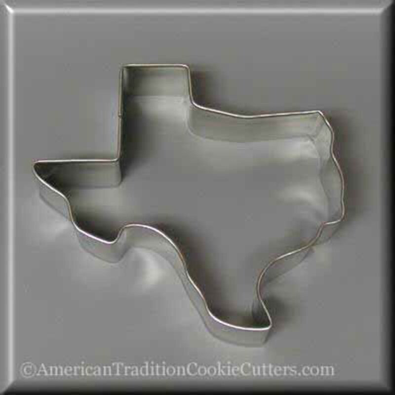 3.5" Texas Metal Cookie Cutter NA7002